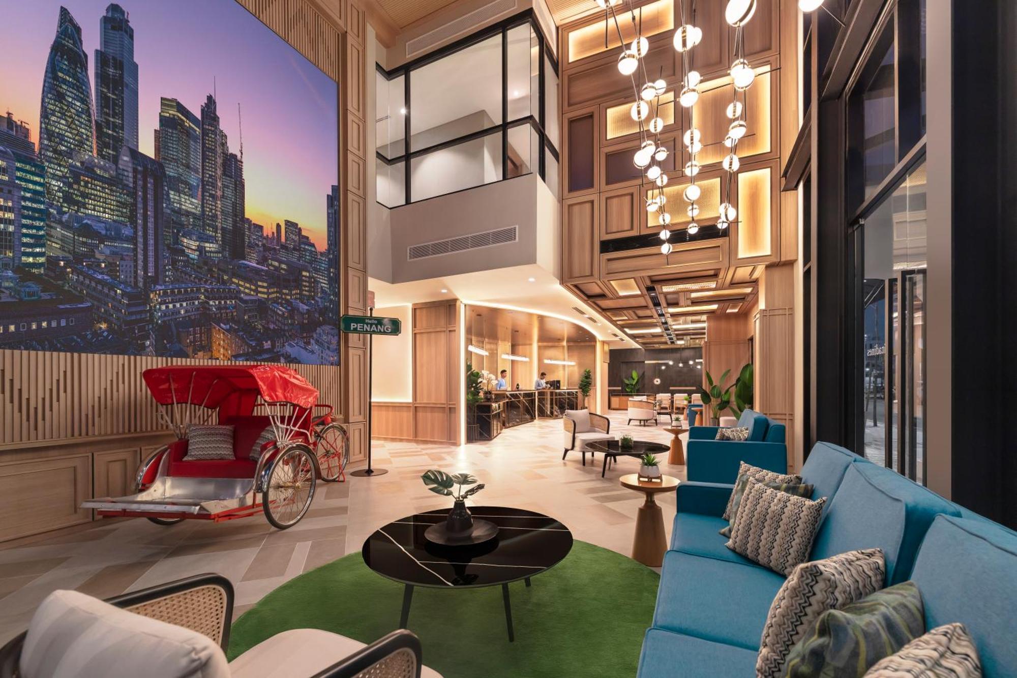 Отель Citadines Connect Cecil Georgetown Penang Экстерьер фото