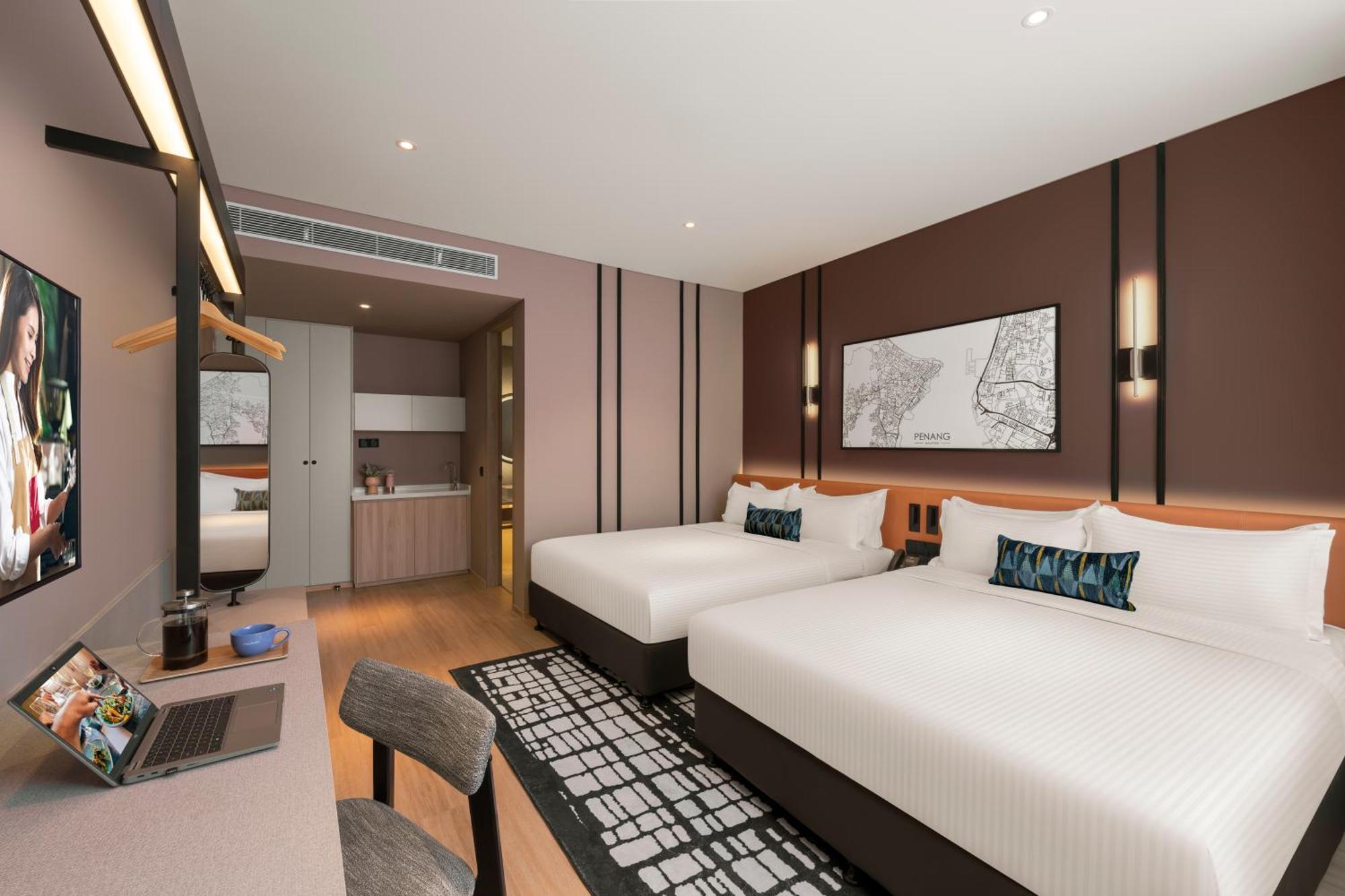 Отель Citadines Connect Cecil Georgetown Penang Экстерьер фото